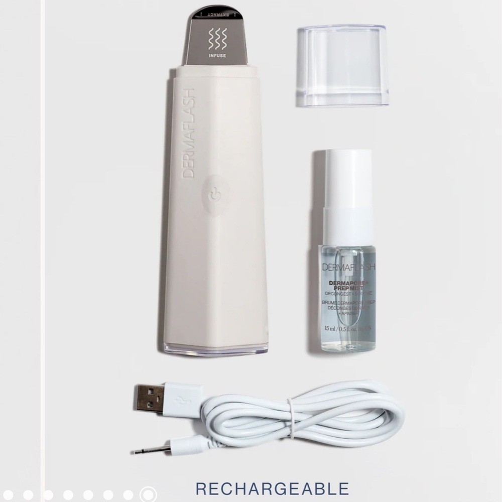 Dermaflash Dermapore Facial Exfoliation Device with Accessories